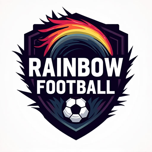 logo Rainbow Football